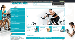 Desktop Screenshot of fitnessline.cz